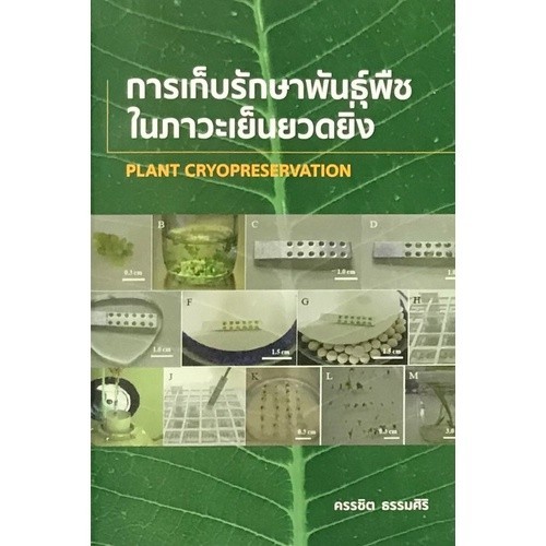 [Chulabook] หนังสือ การเก็บรักษาพันธุ์พืชในภาวะเย็นยวดยิ่ง (ราคาปก 380.-) (9786164858152) c111