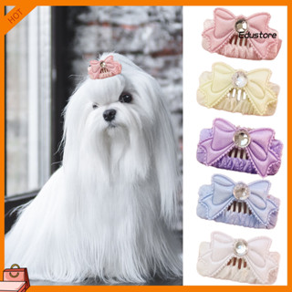  กิ๊บติดผม แบบยืดหยุ่น น้ําหนักเบา สําหรับสัตว์เลี้ยง สุนัข