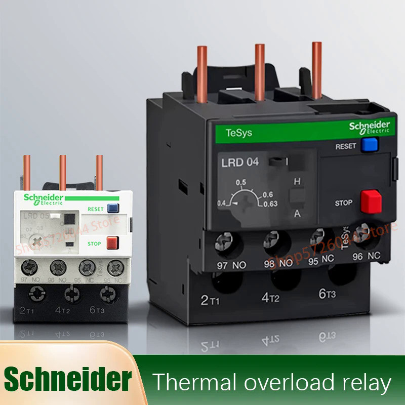 ใหม่ Schneider Thermal Overload Relay LRD22C LRD32C LRD35C LRD3353C LRD3355C 104A LRD3359C LRD3361C 