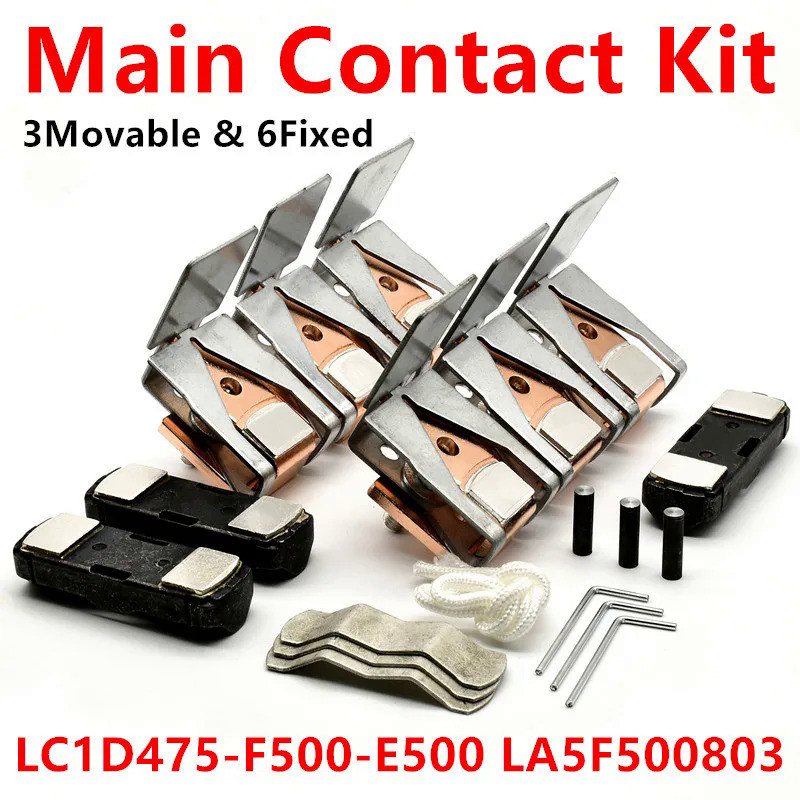 Hoofdcontactkit Vervangende La5f500803 Lc1f500 Lc1d475 Lc1e500ร่มกันแดด
