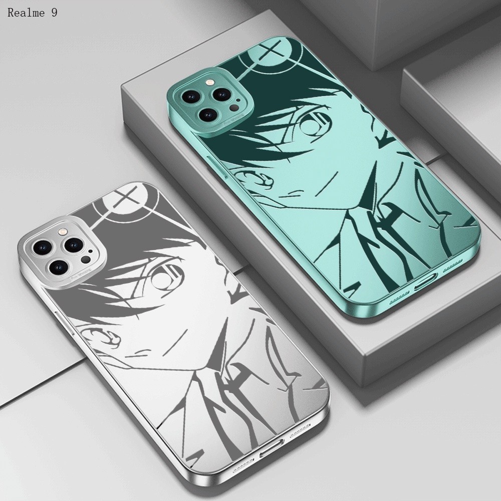 Realme 9 9i 8i 8 Pro Plus Pro+ 4G 5G เคสเรียวมี สำหรับ Anime Conan เคสนิ่ม Anti-fingerprint TPU เคสโ