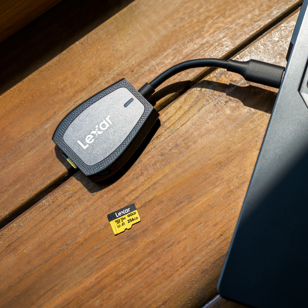การ์ดหน่วยความจำ ไมโครเอสดีการ์ด LEXAR GOLD MICROSD CARD 128GB UHS-II U3 V60 FULL-HD 3D 4K RW280/100MB/S (LMSGOLD128G)_6
