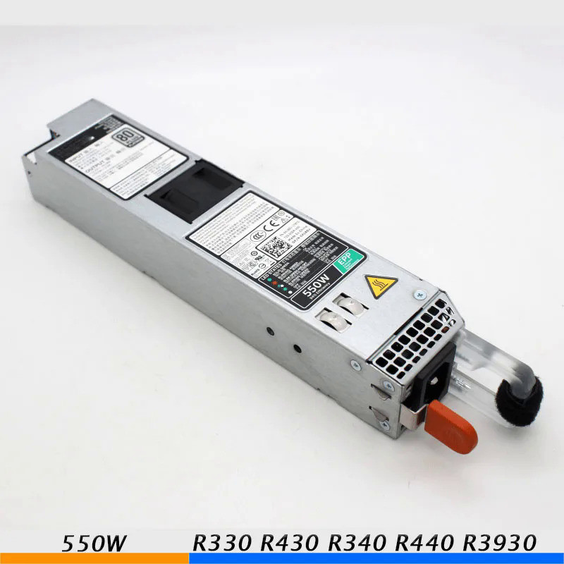 สำหรับเซิร์ฟเวอร์พาวเวอร์ซัพพลายสำหรับ DELL R330 R430 R340 R440 R3930 NCNFF D550E-S1 DPS-550AB-8 PS-