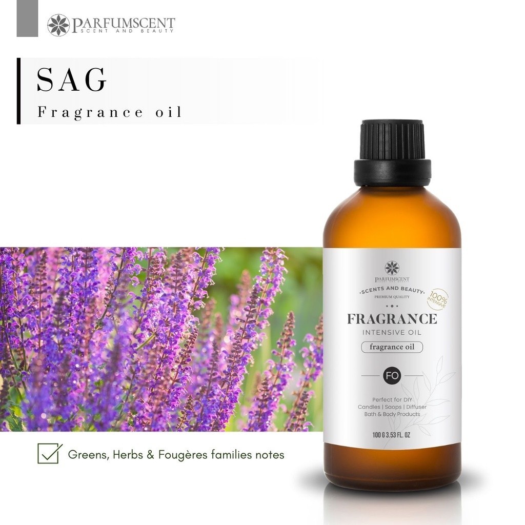 PARFUMSCENT หัวน้ำหอม Sage Fragrance Oil