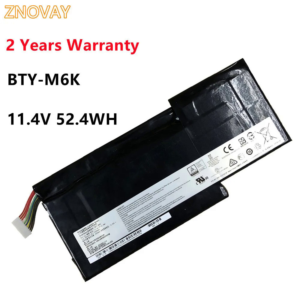BTY-M6K Laptop Battery for MSI MS-17B4 MS-16K3 GF63 Thin 8RD 8RD-031TH 8RC GF75 Thin 3RD 8RC 9SC GF6