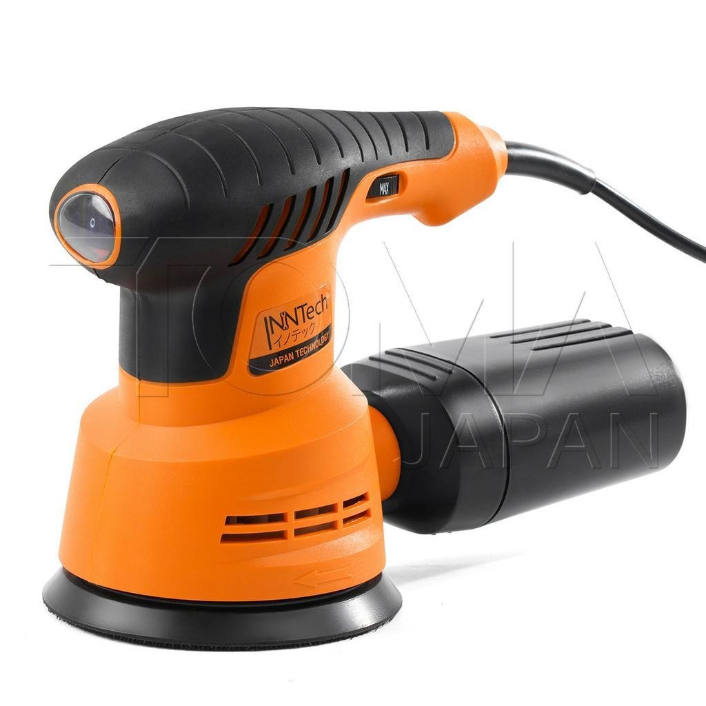 InnTech เครื่องขัดกระดาษทราย แบบกลม (ขัดสั่น) ขนาด 5 นิ้ว 350W รุ่น OS-9118 Circular Orbital Sander ขัดกระดาษทราย ขัดไม้ ราคา ถูกที่สุด ดีลบีเคเค แกลเลอรีภาพที่ 2