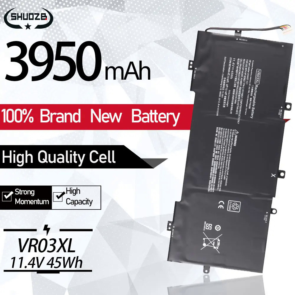 New VR03XL Laptop Battery For HP Pavilion 13-D Envy 13-d096UR 13-d036NZ 13-D046TU 13-D051TU 13-D006T