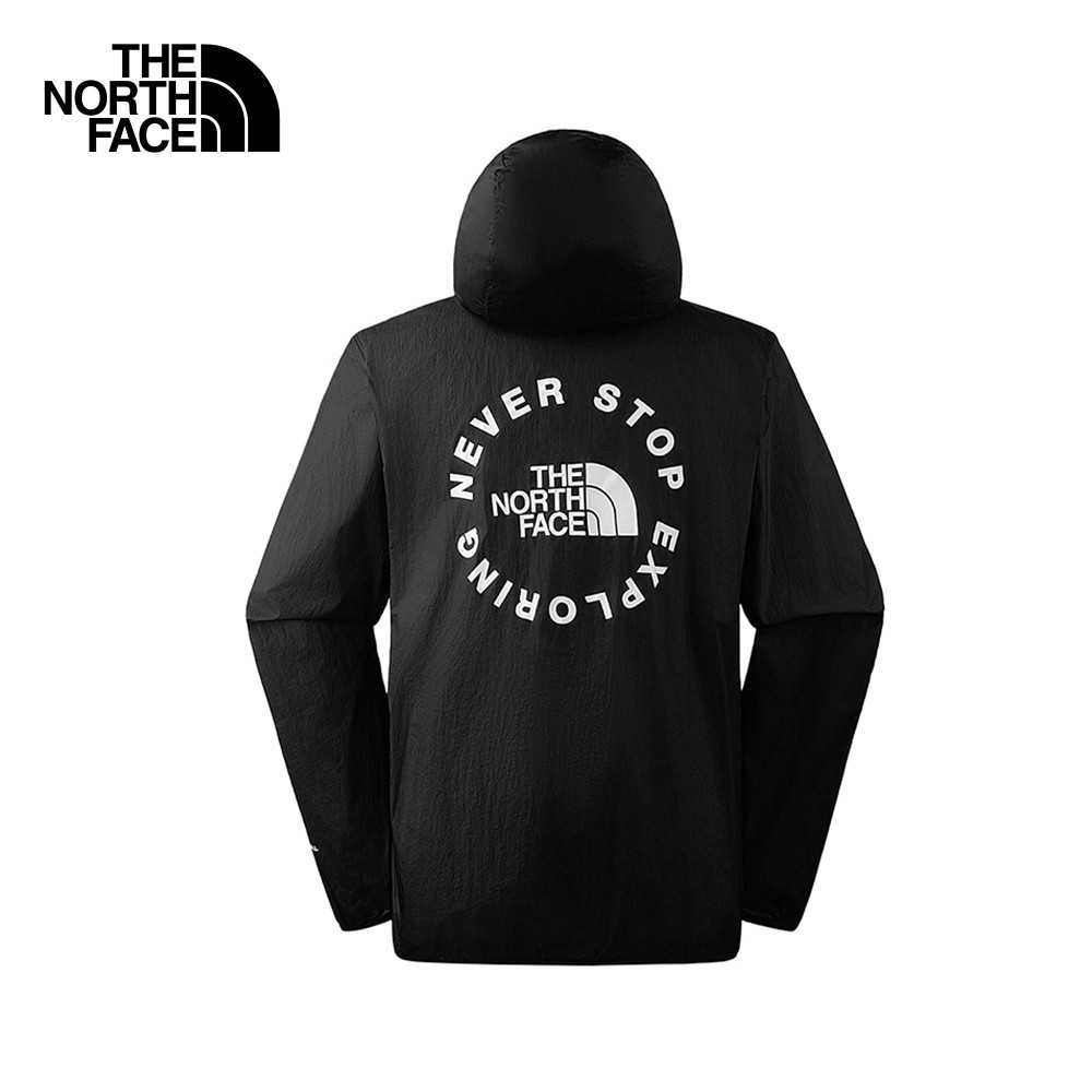 THE NORTH FACE M ELBIO UPF WIND JACKET - AP - TNF BLACK เสื้อกันลม