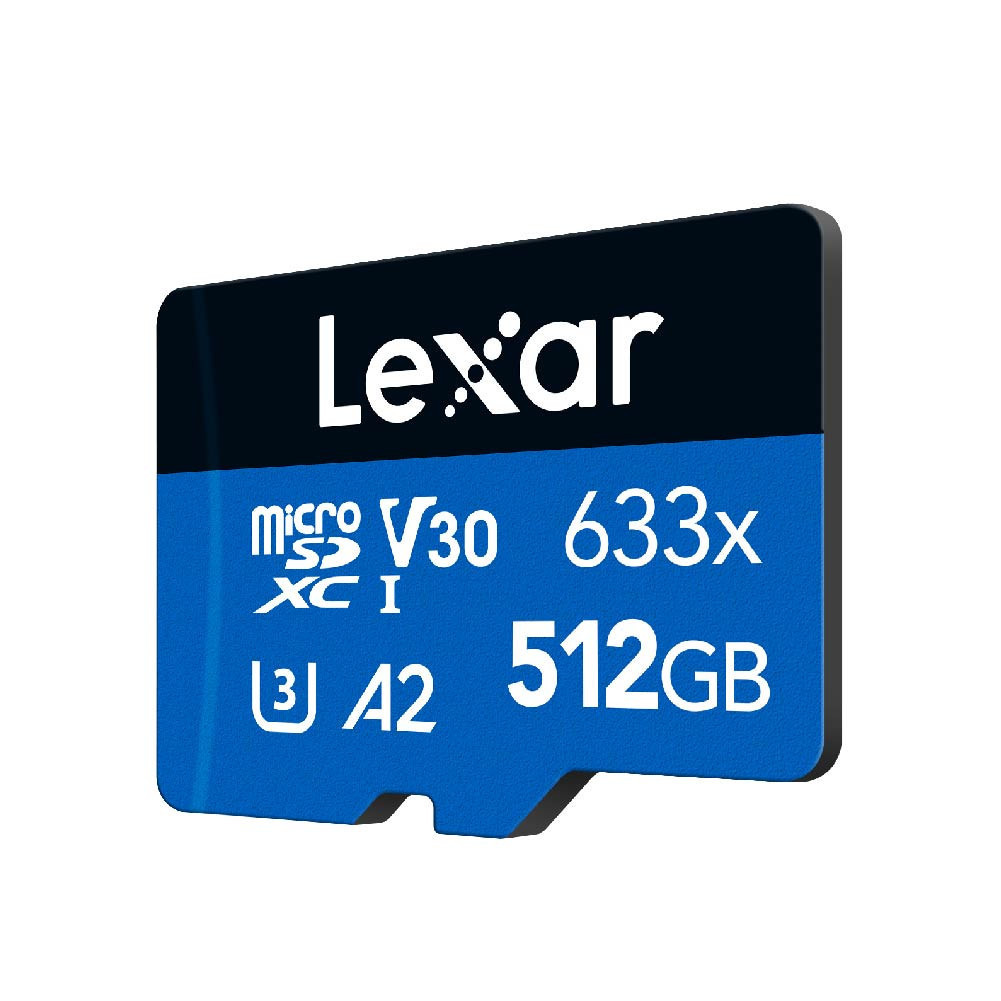 การ์ดหน่วยความจำ ไมโครเอสดีการ์ด LEXAR 633X MICROSD CARD 512GB WADAPTER RW100/70MB/S (LSDMI512BB633A)_5