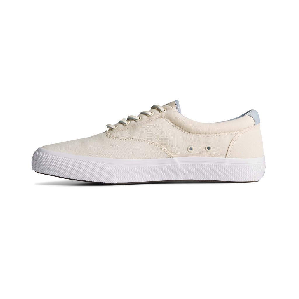 Sperry รุ่น Striper II CVO Seacycled รองเท้าผ้าใบ ผู้ชาย สี Ivory - STS24180