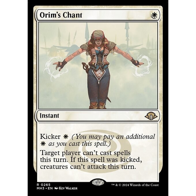 [Modern Horizons 3] - [MH3] - (R) -[Orim's Chant] - [2024]