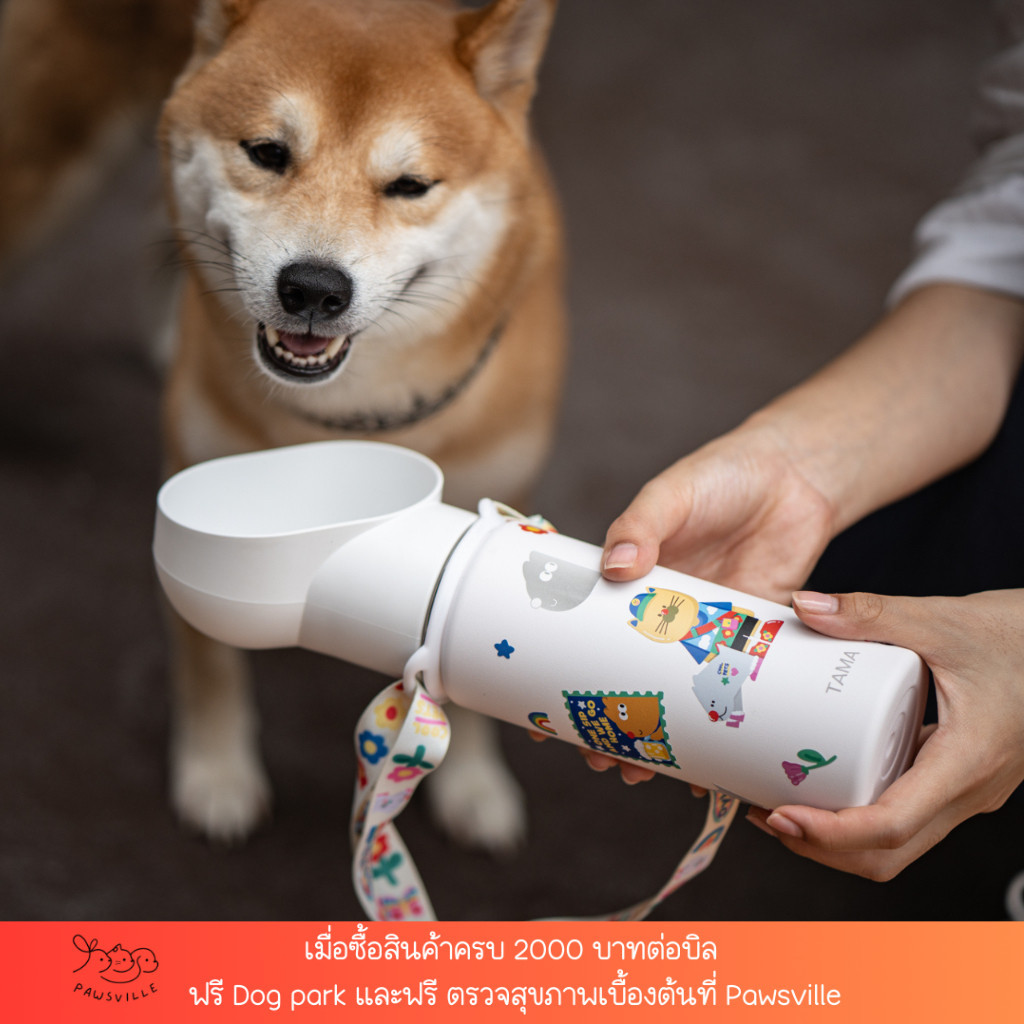 กระบอกน้ำเก็บความเย็น Dylano แบบพร้อมดื่มสำหรับสัตว์เลี้ยง Dylano Ready to Sip Cooling Tumbler