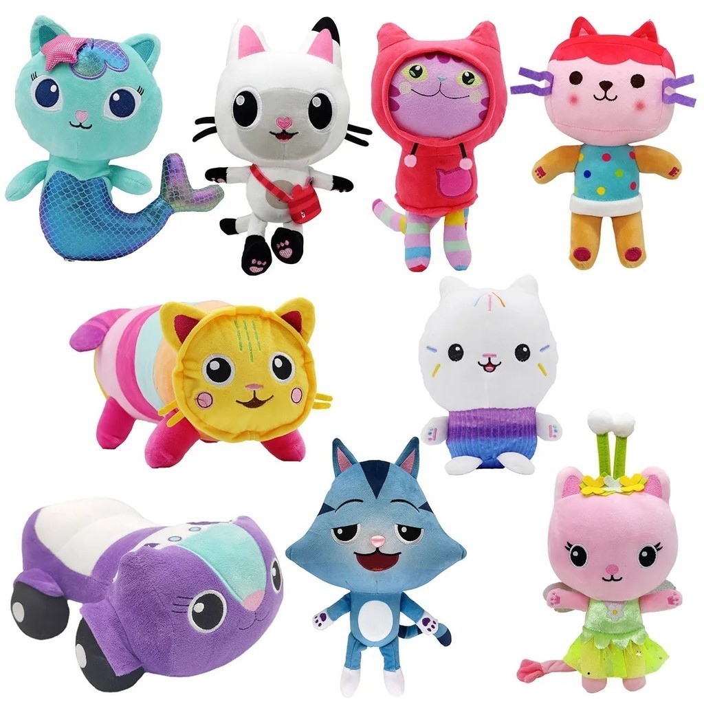 Gaby Doll House Plush ToyGabby'sPlush Doll Cartoon Doll Cute Cat Doll