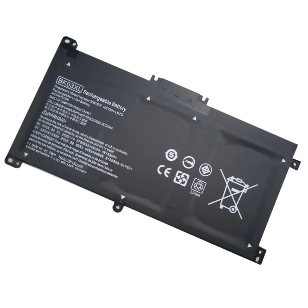 BK03 HSTNN-UB7G แบตเตอรี่แล็ปท็อปสำหรับ HP Pavilion 14-BA001ns X360 14M 14-BA000 916366-541 BK03XL 1