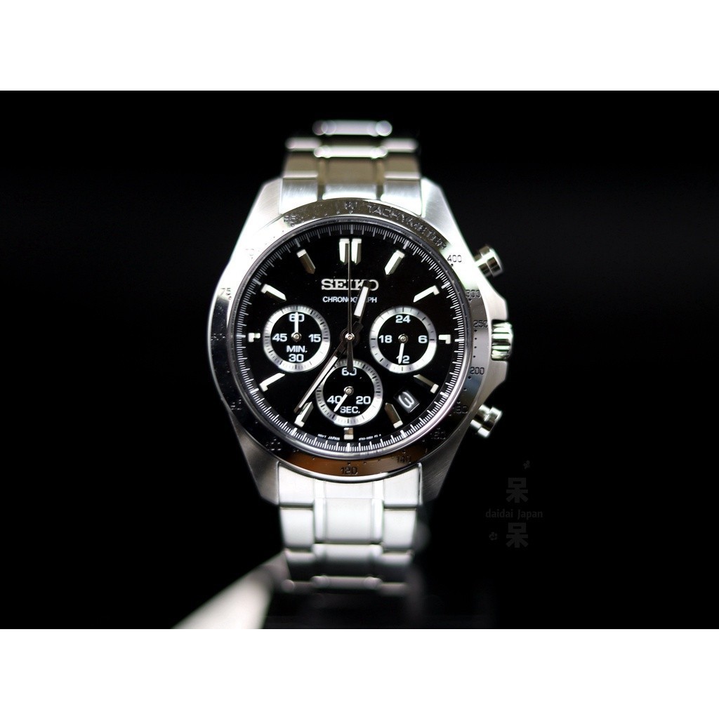 JDM WATCH ★ SEIKO Chronograph SBTR013 Spirit นาฬิกาข้อมือชาย กลไกควอตซ์ กระจก Hard Rex ตัวเรือนและสา