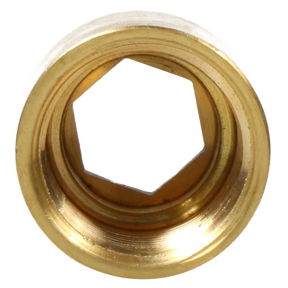 CITY ข้อต่อหกเหลี่ยมในทองเหลือง 1/2 นิ้วX20 มม. จัดส่งโดย HomePro - รูปที่ 2