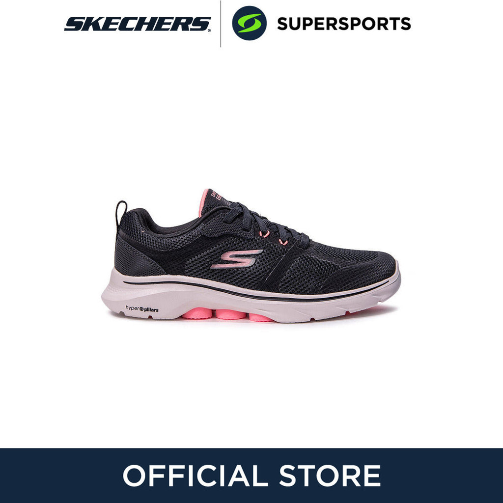 SKECHERS GO WALK 7™ - Verdi รองเท้าผู้หญิง 125232-BKHP