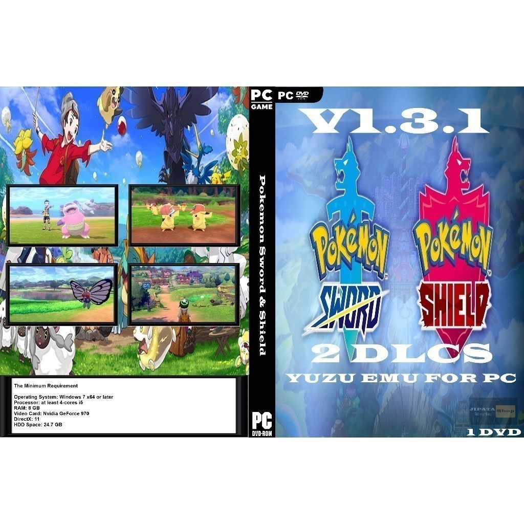 แผ่น Game PC Pokemon Sword & Shield (1DVD)