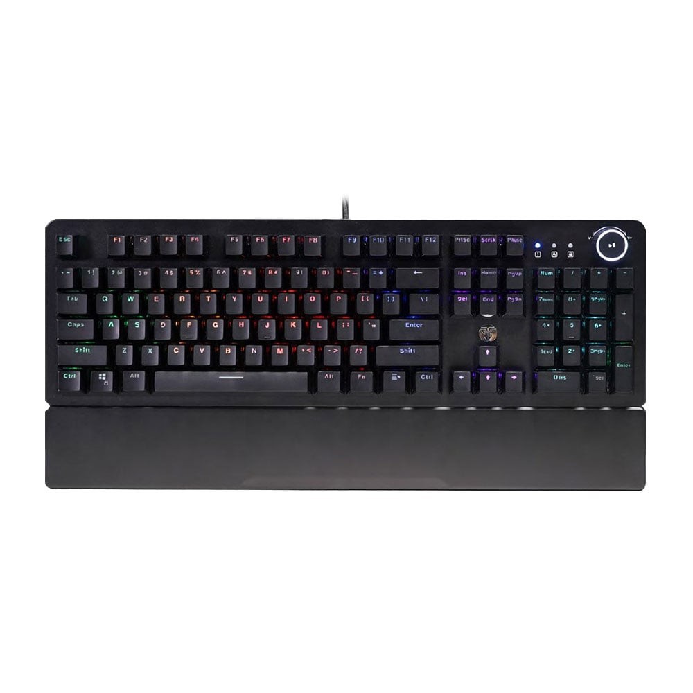 KEYBOARD (คีย์บอร์ด) FANTECH MAXPOWER MK853 MECHANICAL KEYBOARD (BLUE SWITCH) ]