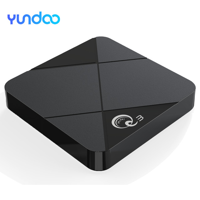 Yundoo Mini Q3 Android 7.1 Best Mini Q3 Android Tv Box Set Top Box Smart Tv Box 4k