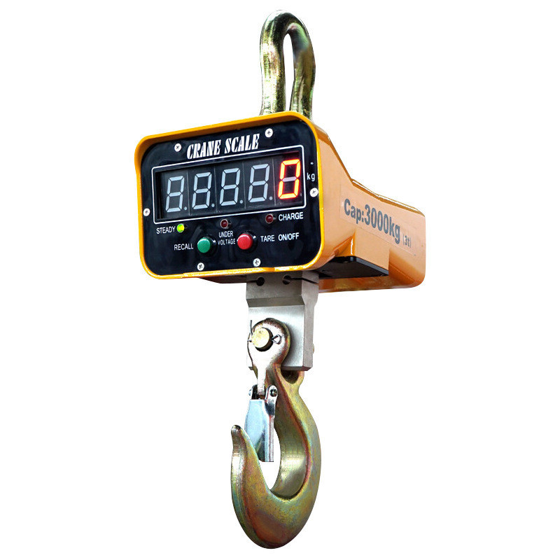 เครื่องชั่งเครนเครื่องชั่งเครนอุตสาหกรรมเครื่องชั่งตะขออิเล็กทรอนิกส์จอแสดงผลดิจิตอลOCSเครื่องชั่งเค