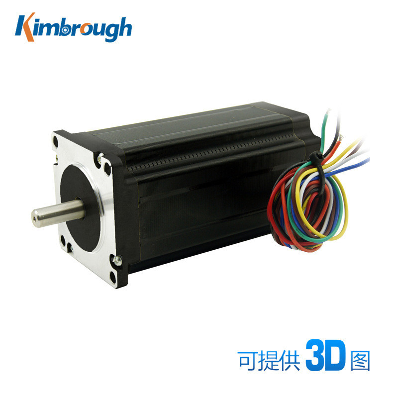 สองเฟส57มอเตอร์แกนเดียว แรงบิด3.5NM ปัจจุบัน3A เส้นผ่านศูนย์กลางเพลา8.0 หกสาย ความยาวลำตัว115MM 36O0