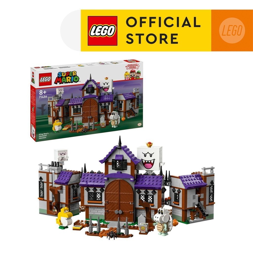 LEGO Super Mario 71436 King Boo's Haunted Mansion (932 Pieces)