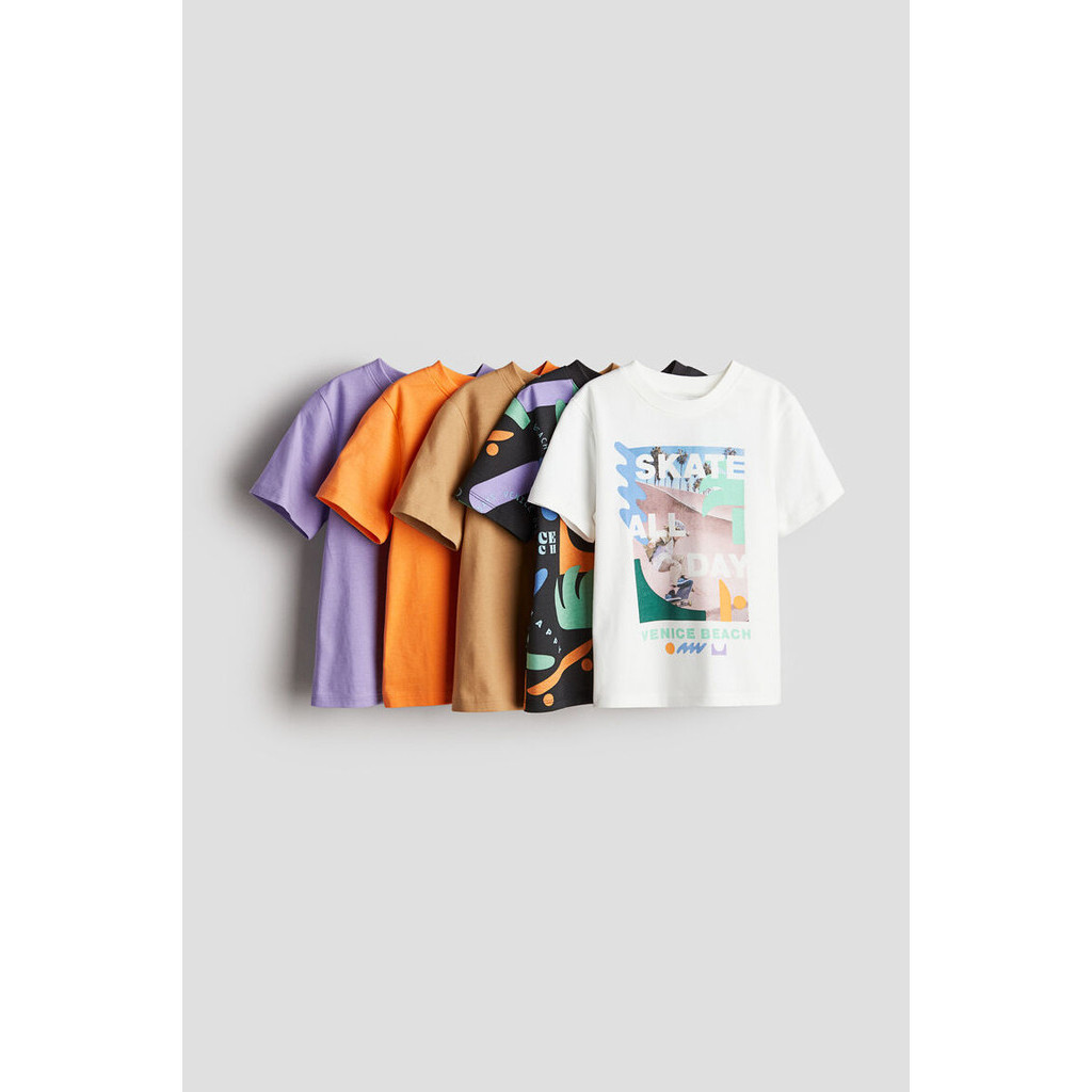 ซื้อ H&M  Boy 5-pack jersey T-shirts 1134868_6