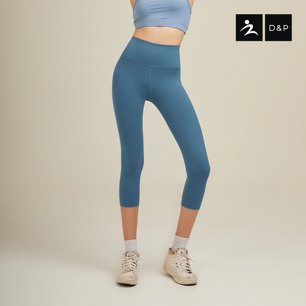 D&P Sport ALLways Leggings เลกกิ้ง เอวสูง เก็บพุงยกสะโพก ระบายอากาศได้ดี DP-2770
