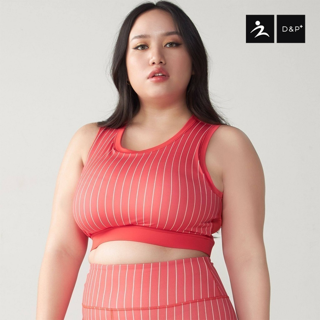 (Plus Size) D&P Sport Sports Bras Home Run สปอร์ตบรา กระชับ ระบายอากาศได้ดี มีฟองน้ำ ถอดซักได้ D-8110