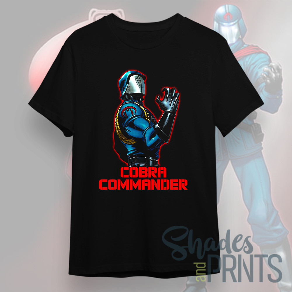 【COD】Cobra Commander G.I. Joe Retro 80s Cartoons Anime Customized Unisex Shirt Streetwear