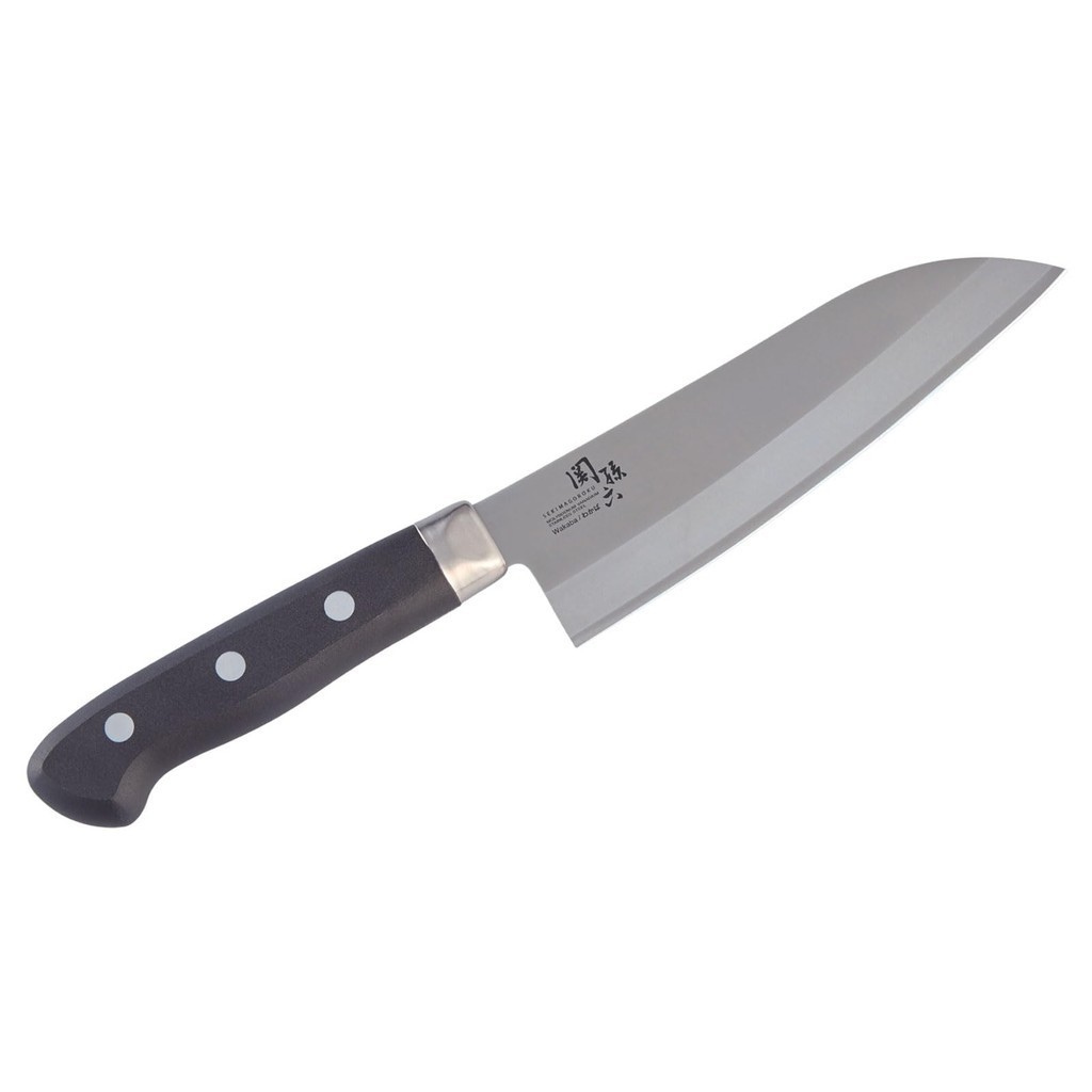 【Direct from Japan】 Kai Corporation มีด Seki Magoroku Santoku Wakaba 150mm ผลิตในญี่ปุ่น ใบมีดบางพ