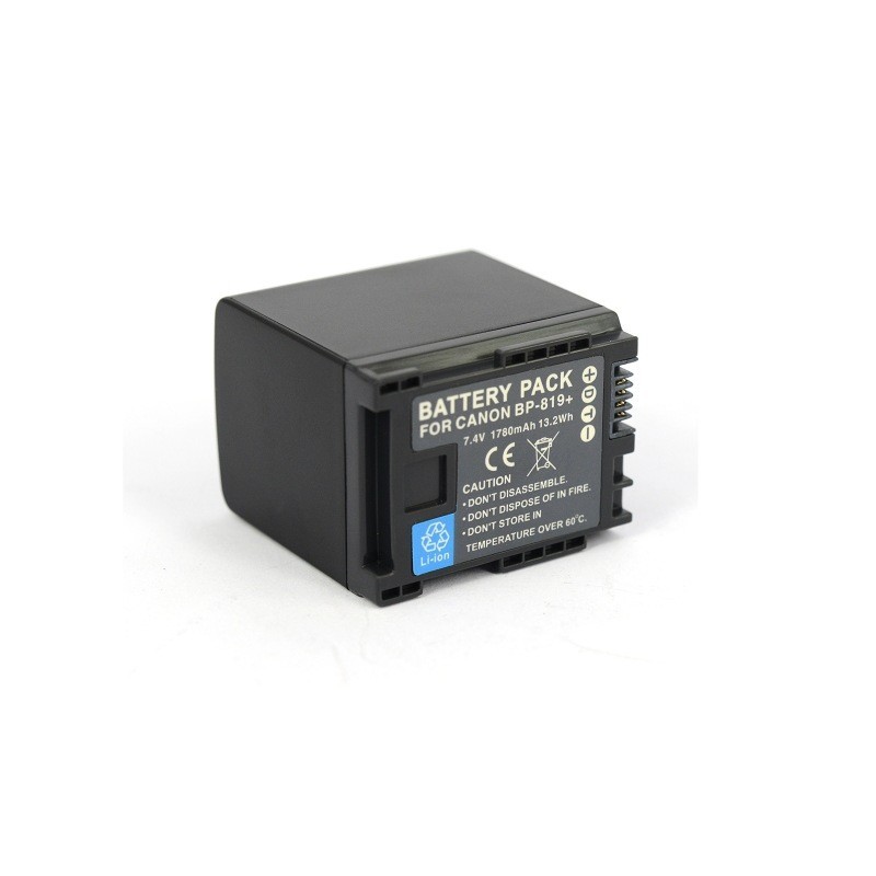 BP-819เหมาะสำหรับCanon BP-808  BP-807  BP-819 HF100 แบตเตอรี่กล้องดิจิตอล