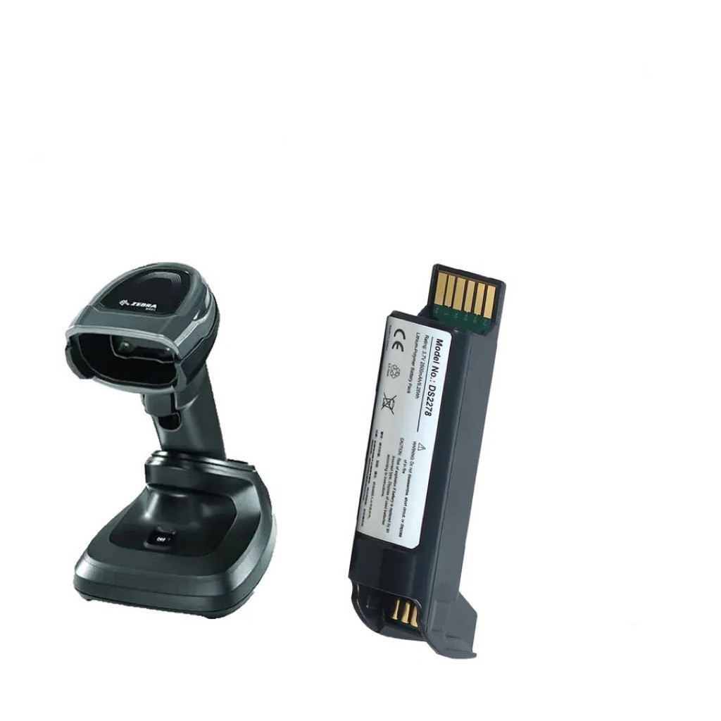 เหมาะสำหรับ Zebra Barcode Collector เครื่องสแกนไร้สาย DS2278-SR แบตเตอรี่ใหม่ BT-000317-