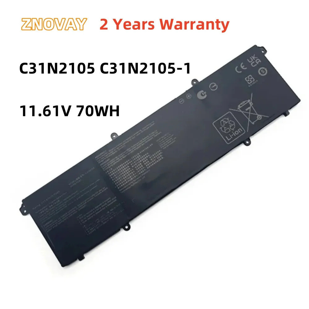 C31N2105แบตเตอรี่แล็ปท็อปสำหรับ Asus F1605ZA M1503IA /Qa P1600ZA S5602ZA UX3404VC S5600F S5402ZA X15
