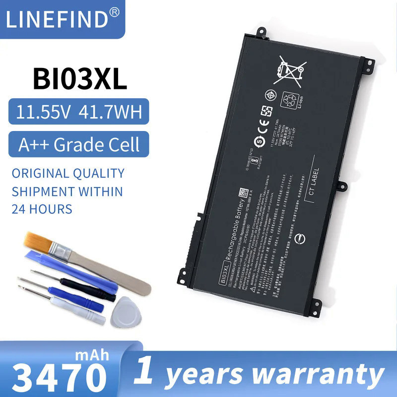 ON03XL BI03XL 844203-850 844203-855แบตเตอรี่ BIO3X สำหรับ HP Pavilion X360 13-U M3-u001dx M3-u103dx 