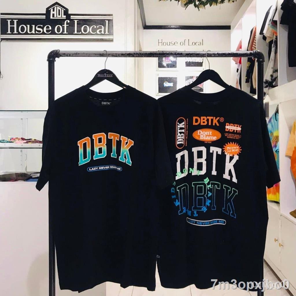 【High quality】clothing Local brands New Original Design DBTK Black and White Oversized Tshirt for Me
