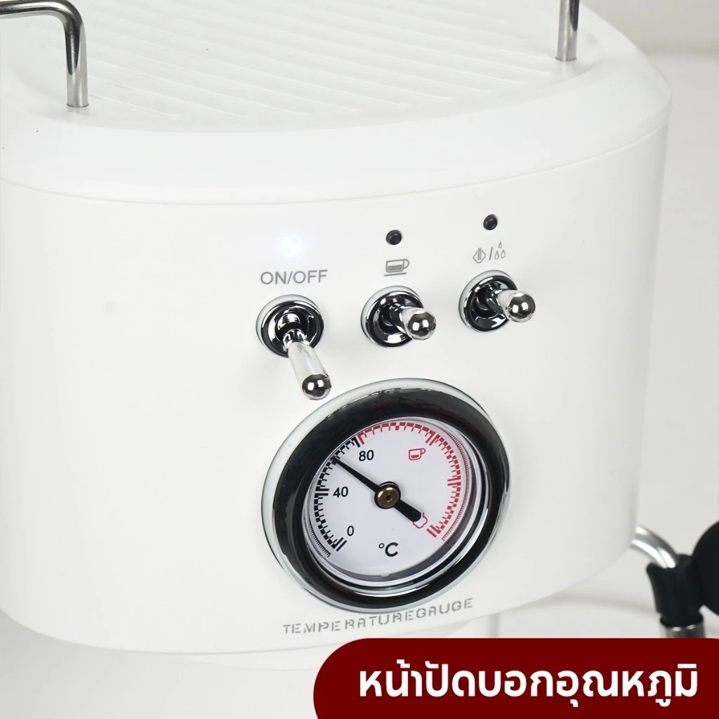 [ฟรี ก้านชง+ถ้วยกรอง ] Duchess เครื่องชงกาแฟ รุ่น CM3000 เครื่องชงกาแฟสด 15 บาร์ รับประกัน​ 1ปี thumbnail 8
