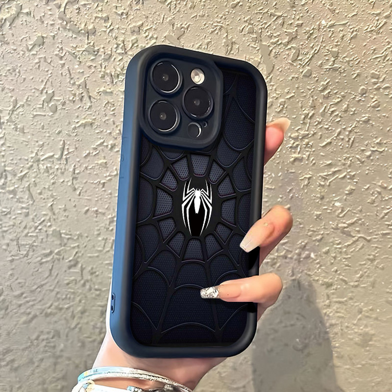 เคสสำหรับ Samsung Galaxy A03s A02s M02s F02s เคสครอบแมงมุมหล่อป้องกันการตก - รูปที่ 4