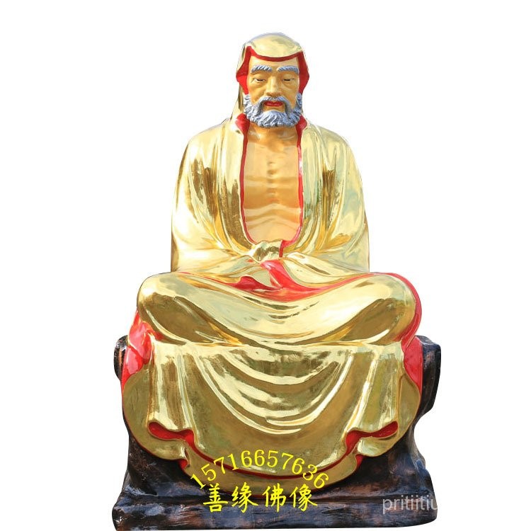 Huineng Sixth Patriarch Buddha Buddha Jigong Buddha Statue Buddha Statue Buddha Resin FRP พระพุทธรูป