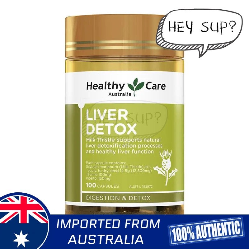 Healthy Care Liver Detox 100 Capsules