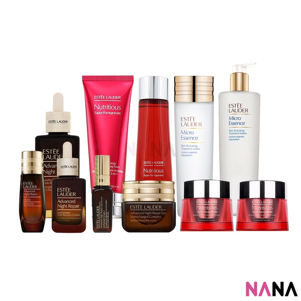 Estee Lauder Best Sellers (Advanced Night Repair ANR/Eye Cream/Eye Matrix/Eye Serum/Cleanser/Vitality8 Lotion/Mask/Cream/Day & Night/Radiance Collection/Micro-Essence Treatment)