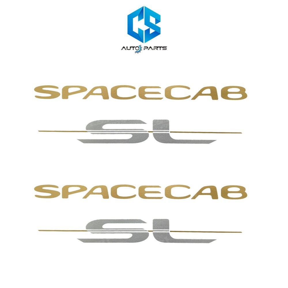 สติ๊กเกอร์ SPACECAB SL - ISUZU TFR ปี96 (ติดกระจกแคป)