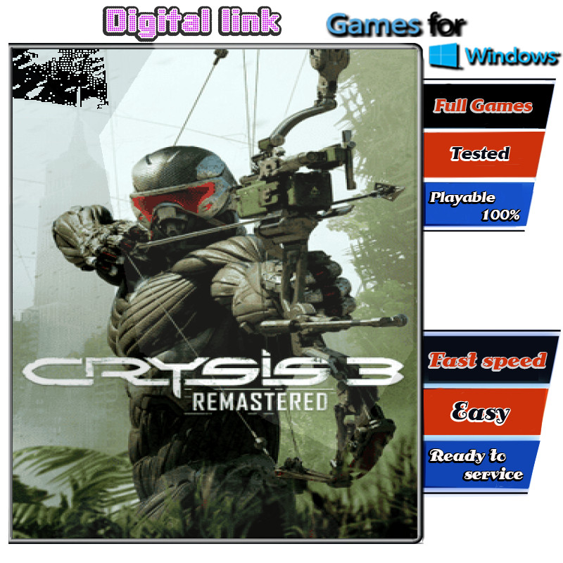Crysis 3 Remastered เกม PC Game คอมพิวเตอร์ USB เสียบเล่นได้เลย