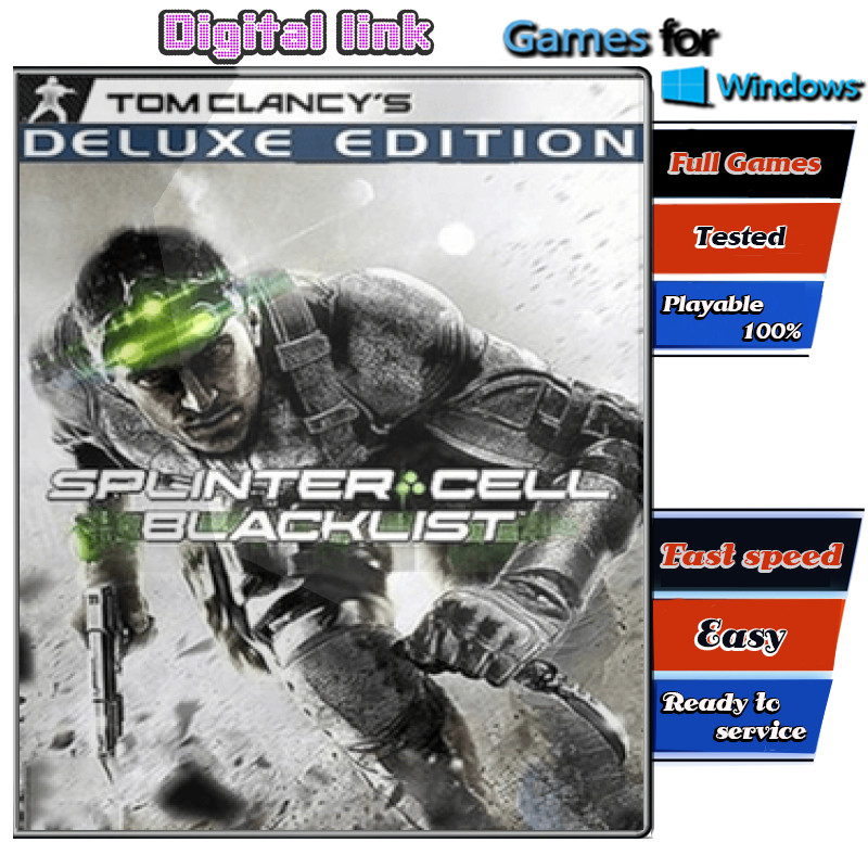 Tom Clancy’s Splinter Cell Blacklist Complete Edition เกม PC Game คอมพิวเตอร์ USB เสียบเล่นได้เลย