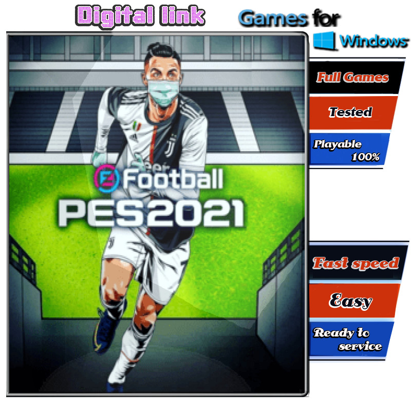 eFootball PES 2021 เกม PC Game คอมพิวเตอร์ USB เสียบเล่นได้เลย