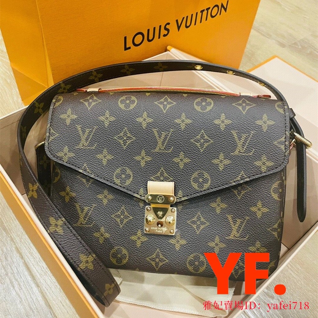 มือสอง] LV POCHETTE METIS M44875 classic กระเป๋าสะพายข้างสายตายาวตามอายุ / กระเป๋าวิทยาลัย / กระเป๋า