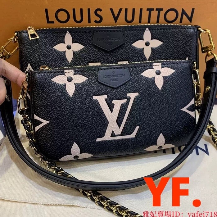 มือสอง] กระเป๋าถือ LV MULTI POCHETTE M45777 กระเป๋าถือห้าในหนึ่งเดียว กระเป๋าสะพาย กระเป๋าสะพายข้าง