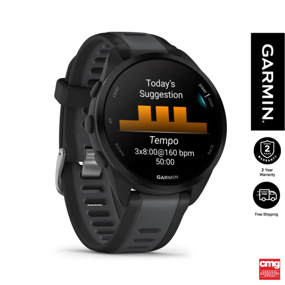 Garmin Forerunner 165 การ์มิน นาฬิกาสมาร์ทวอชท์วิเคราะห์การวิ่ง (GARMIN by CMG) thumbnail 8