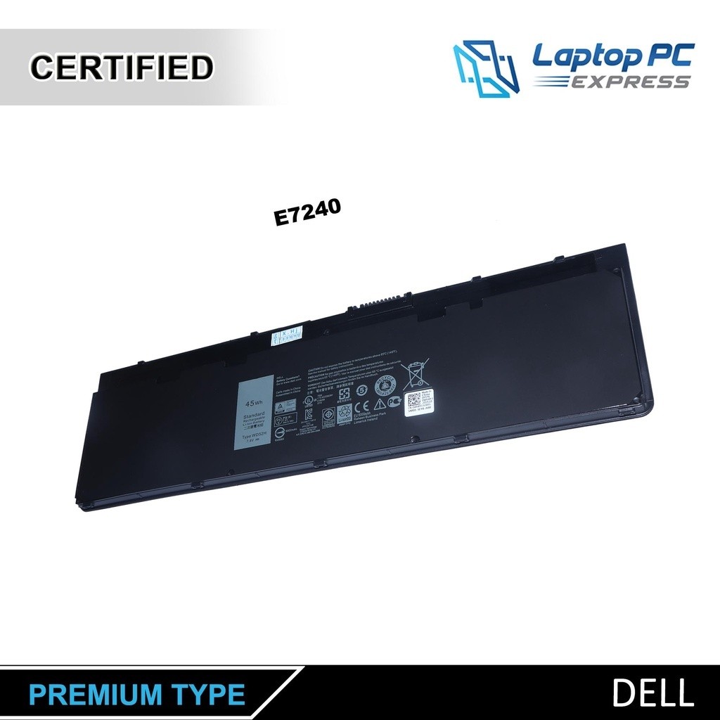 แบตเตอรี่แล็ปท็อป Dell E7240เข้ากันได้กับ E7250 Dell Latitude E7240 WD52H W57CV GVD76 VFV59 3G33